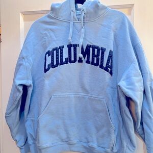 Columbia Blue Sweatshirt with Large Logo